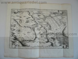 Plana-Tribel, anno 1647, 30 year war, Merian M.