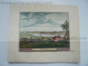 Kelso-Scotland, anno 1707, P.van der Aa, Copperengraving