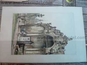 Dresden, Zwinger, anno 1830, litho, Prout S.