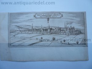 Brühl, anno 1575, Panorama, Braun/Hogenberg