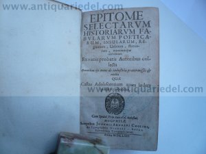 Jesuiten; Epitome Selectarum Historiarum..., Mainz anno 1664