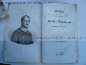 Friedrich Wilhelm III, Kränze, anno 1842