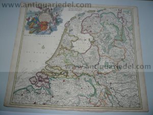 Belgium foederatum,map,Danckerts anno 1690