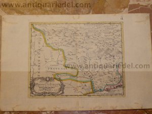 Provence/Monaco,map,Bodenehr,anno 1720