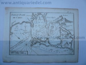 Cadiz, anno 1795, Roux Joseph, map