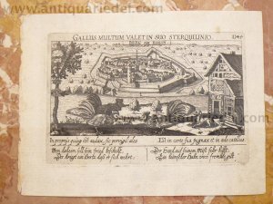 Rheinberg, anno 1630, Meisner/Kieser, rar