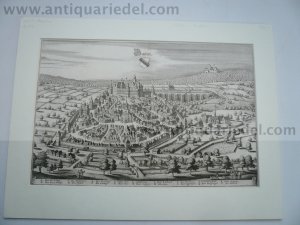 Baden Baden, anno 1646, Merian Matthäus