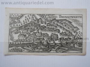 Donauwörth, anno 1686, Riegel Christoph, Kupferstich aus Riegels