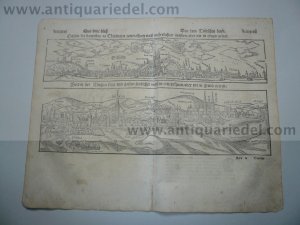 Erfurt+Fulda,Sebastian Münster,anno 1570