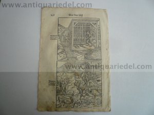 Bergbau, Hüttenwesen, anno 1590, Münster S., 5 .Abb., aus der Co