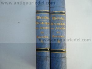 Geschichte des Zeitalters der Revolution, Niebuhr, II Bde., 1845