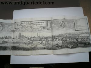 München anno 1701, von drei Platten gedruckt, Wening M.