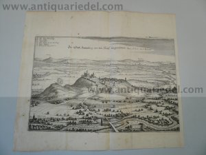 Amöneburg, anno 1646, Merian Matthäus