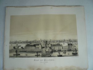 Bremen, Weserbrücke, um 1600. Bremen, 1862 Autor/in: Abteilung