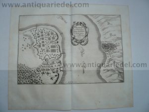 Middelfart-Fyn, anno 1644, Merian copperengr. anno 1647