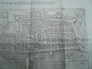 Utrecht, anno 1647, copperengraving, Merian Matthäus