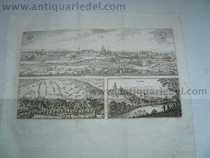 Kassel, Büdingen, Kronberg, anno 1646, Merian Matthäus Topograph