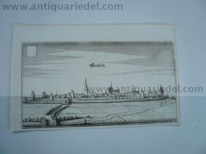 Coesfeld, anno 1647, Merian Matthäus, Kupferstich