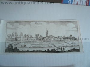 Dülmen, anno 1647, Kupferstich, Merian Matthäus