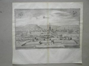 Heilbronn, anno 1655, Kupferstich, Matthäus Merian, Topographia "Heylbronn" Kupferstich nach Matthäus Merian, Frankfurt a.M.; um 1655 Blattgröße: ca. […]