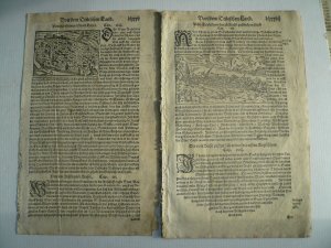 Basel, Burgunderkriege, anno 1550 Sebastian Münster Cosmographia, 22 Seiten Text mit Holzschnitten -aus einer frühen Ausgabe der Cosmographia, dt. Text […]