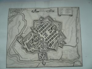 Hanau, Vogelschauplan, Merian anno 1646