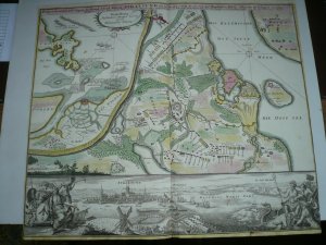 Stralsund/Peenemünde, anno 1720, Homann J.B., Karte, selten Kupferkarte, verlegt von J.B. Homann, ca. anno 1720, 48x58 cm., altkoloriert, hervorragend […]