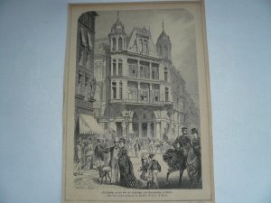 Kaisergalerie, Berlin, anno 1874, Holzstich, 29 x 20 cm.. Die am 22. März 1873, dem Geburtstag Kaiser Wilhelms I., festlich eingeweihte Kaisergalerie […]