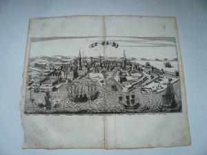 Copenhagen, anno 1585, copperengraving, Wagner/Koppmeyer ---size of the sheet: 29 x 36 cm., restored centerfold, some cracs on left margin, outside of […]