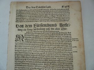 antiquarisches Buch – Münster Sebastian – Mecklenburg Vorpommern, anno 1570, Beschreibung aus Sebastian Muenster, 14 Seiten, dt. Sprache. U.a.: aus den Chonicken der Wanden, Entstehung von Mecklenburg, Christianisierung, Adel, Genealogie, Beschreibung von Rostock, von Pommern, Stettin, Greifswald, Wollin usw..Blattmaß jeweis 30x20 cm., gering gebräunt.