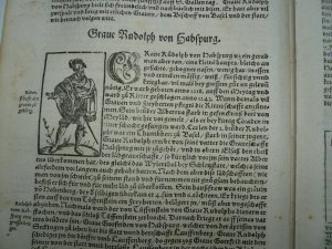 Habsburg-Rudolph I, Geschichte, S.Muenster, Cosmographia, 1570, 12 Seiten--Auszug aus der Comographia, dt. Ausgabe. Beschrieben wird die Geschichte von […]