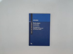 gebrauchtes Buch – Lycurgus, Atheniensis und Johannes Engels – Rede gegen Leokrates.