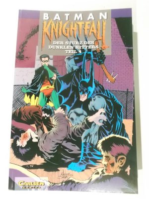 BATMAN Bd. 21 Knightfall Der Sturz des dunklen Ritters 4 Carlsen 1.Auflage Z 1