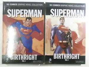 gebrauchtes Buch – k.A. – SUPERMAN BIRTHRIGHT Bd. 1 + 2 DC Comics Graphic Novel Collection 40 + 41