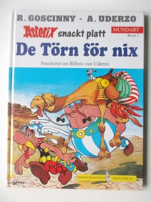 Asterix Mundart Bd. 2 De Törn för nix (Plattdeutsche Mundart) 1.Auflage Z 1-2