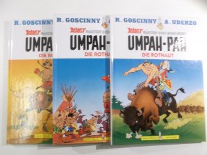 Umpah-Pah Die Rothaut Bd. 1 2 3 komplett Ehapa Verlag Hardcover Z 1