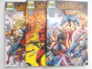 War of the Realms Extra Bd. 1 2 3 komplett Panini Paperbacks Zustand 1