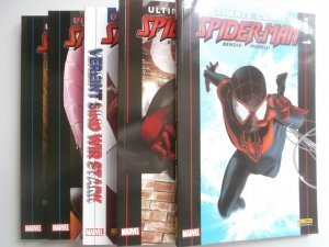 Ultimate Comics Spider-Man Bd. 1 2 3 4 5 komplett Panini Zustand 1-2