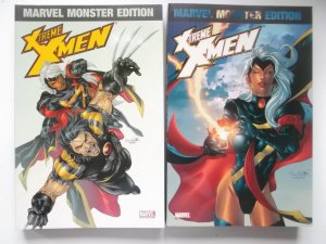 Marvel Monster Edition 6 + 8 X-TREME X-MEN 1 + 2 komplett Zustand 1