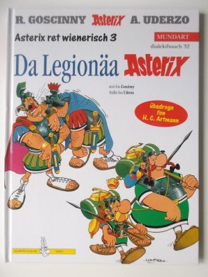 Asterix Mundart Bd. 32 Da Legionäa Asterix (Wiener Mundart) 1.Auflage Z 1