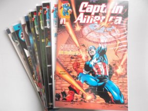 CAPTAIN AMERICA Prestige Sammlung Bd. 1 - 11 komplett Panini 2001 Zustand 1