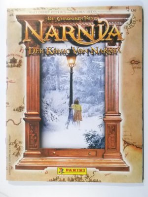 Chroniken von Narnia Sammelalbum komplett mit allen Stickern + Poster