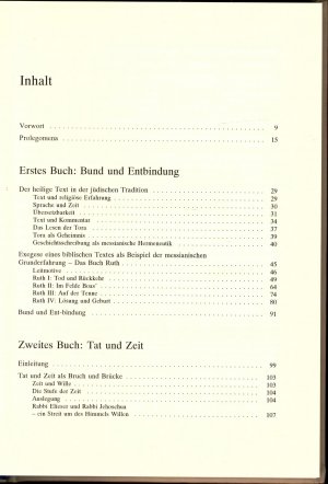 gebrauchtes Buch – Eveline Goodman-Thau – Zeitbruch Zur Messianischen Grunderfahrung in Der Juedischen Tradition