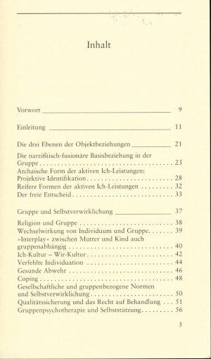 gebrauchtes Buch – Raymond Battegay – Die Gruppe als Schicksal Gruppenpsychotherapeutische Theorie und Praxis