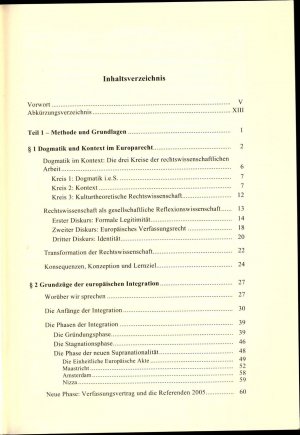 gebrauchtes Buch – Haltern, Ulrich R – Europarecht Dogmatik im Kontext