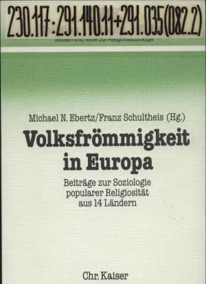 Volksfrömmigkeit in Europa