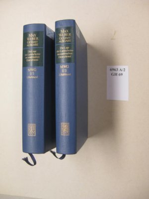 Gesamtausgabe. Abt. 1: Schriften und Reden Bd. 3: Die Lage der Landarbeiter im ostelbischen Deutschland : 1892 Halbbd. 1 und 2.