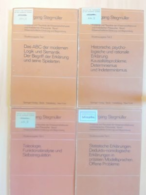 Probleme und Resultate der Wissenschaftstheorie Band I: Teil I: Das ABC der modernen Logik und Semantik. Band III: Teil 3. Historische, psychologische […]