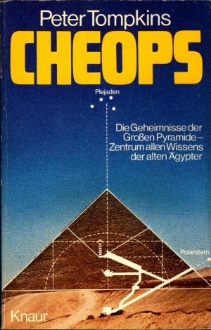 Cheops : Die Geheimnisse der grossen Pyramide, Zentrum allen Wissens der alten Ägypter DAZU: H. A. Schlögl: Ramses II. und K. Ziegler: Plutarch und P. Landmann: Thukydides, die Heerfahrt der Athener nach Sizilien und W. Hoffmann: Hannibal und R. Payne: Die Griechen