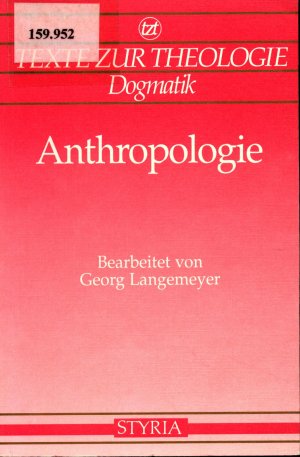 Anthropologie Georg Langemeyer